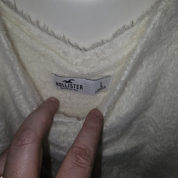 Hollister Crop‎ Top-Large-White - Picture 3 of 4
